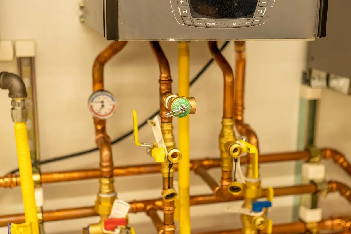 Licensed technician providing Water Heater Installation for a homeowner in Perry Hall